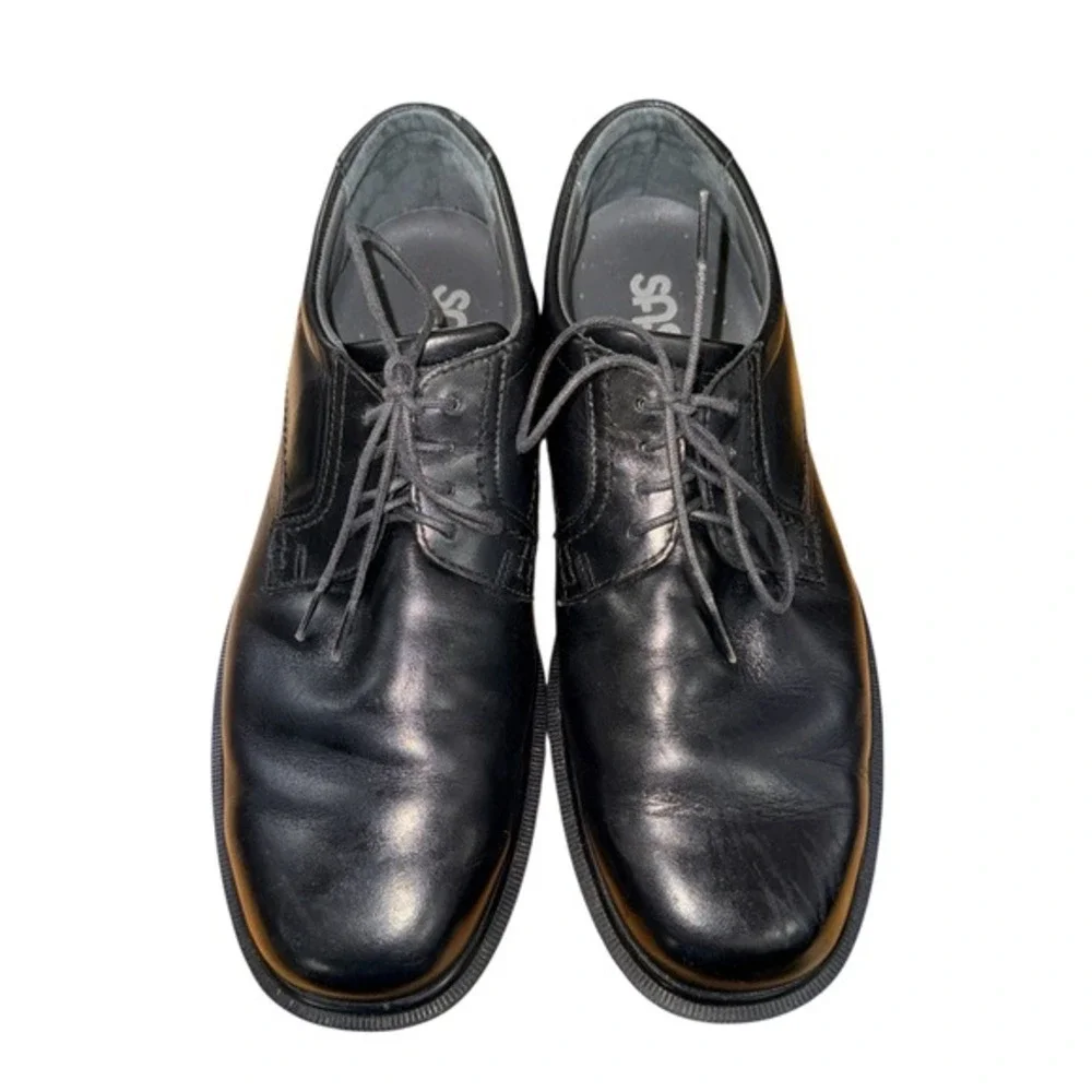 SAS Ambassador Oxford Mens 9.5M Pre-Owned Dress Shoes‎ Black Leather Made in USA